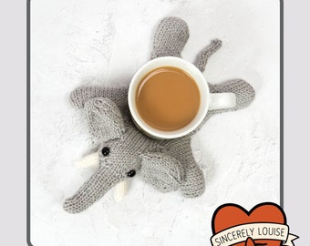 Kandula the Elephant - Digital PDF Knitting Pattern