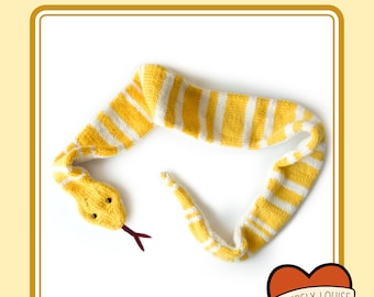 Snake Scarf - Digital PDF Knitting Pattern