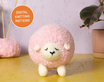 Alena the Sheep - Digital PDF Knitting Pattern