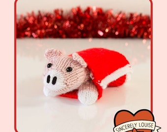 Pig in a Blanket - Digital PDF Knitting Pattern