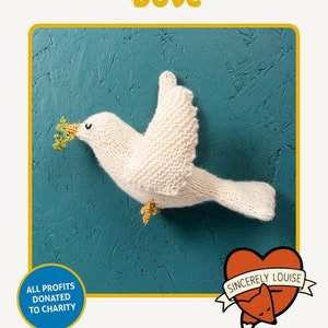 Dove - Charity Digital PDF Knitting Pattern