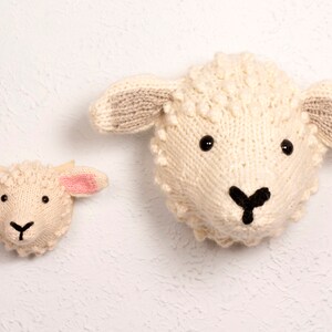 Sheep Head Digital PDF Knitting Pattern image 3