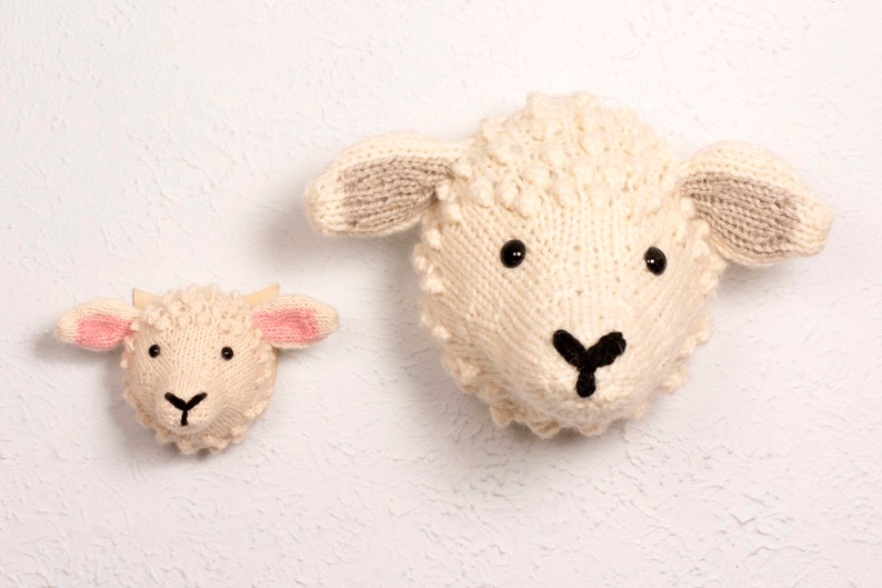 Sheep Head Digital PDF Knitting Pattern image 3