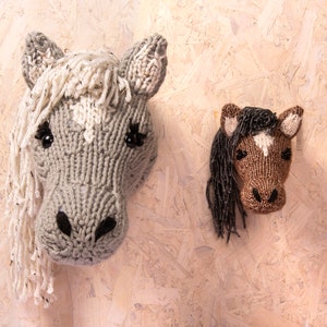 Horse Head Digital PDF Knitting Pattern image 8