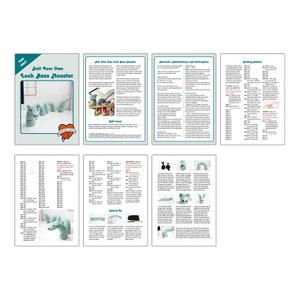 Desk Loch Ness Digital PDF Knitting Pattern image 3