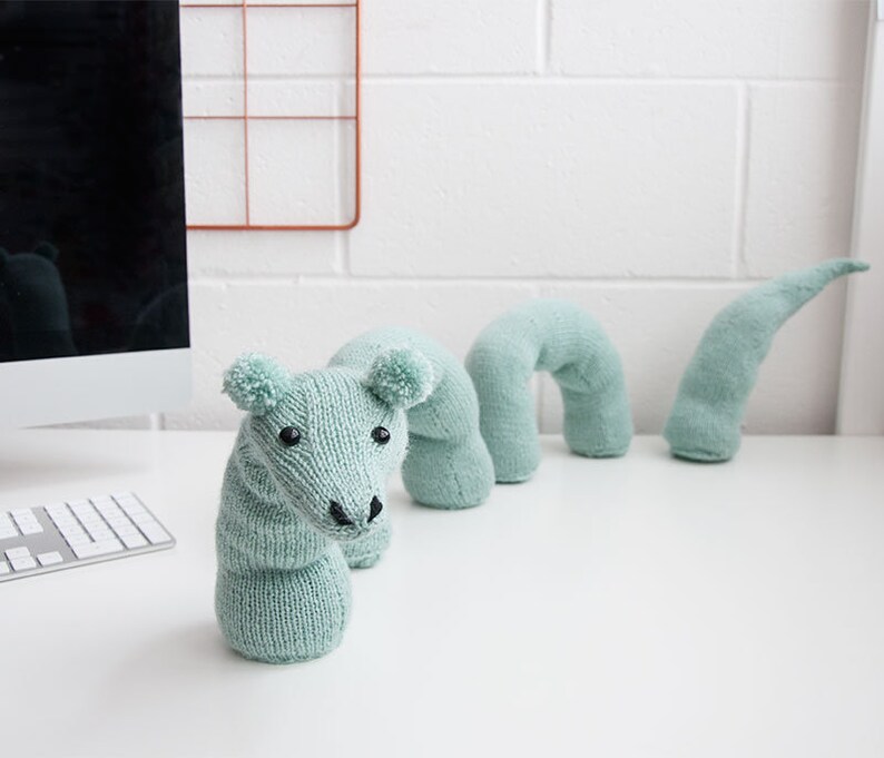 Desk Loch Ness Digital PDF Knitting Pattern image 6