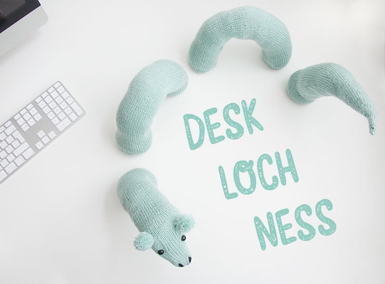 Desk Loch Ness Digital PDF Knitting Pattern image 8