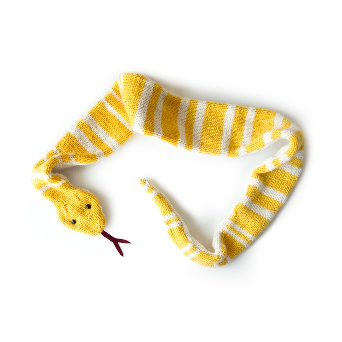 Snake Scarf Digital PDF Knitting Pattern Etsy