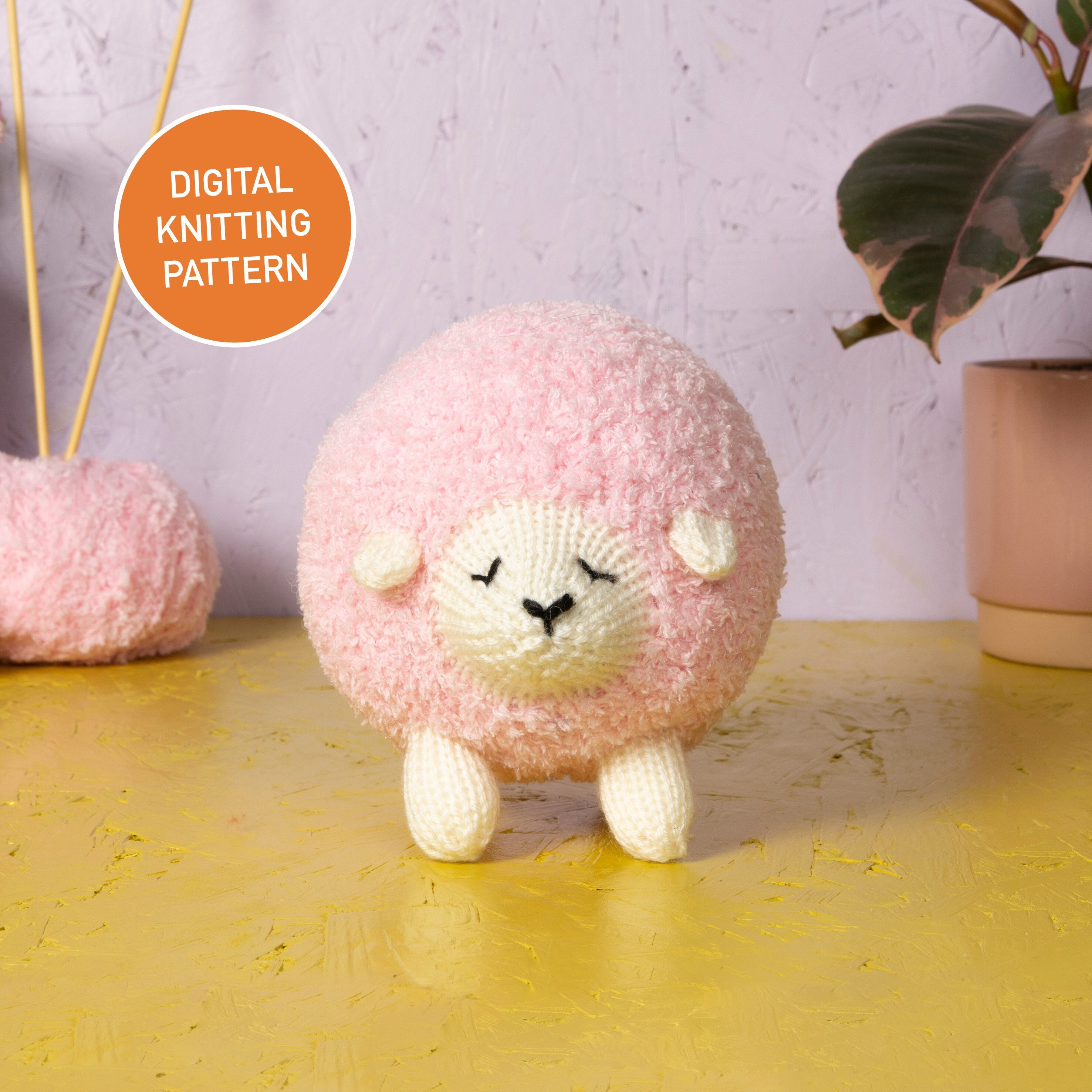 Alena the Sheep - Digital PDF Knitting Pattern