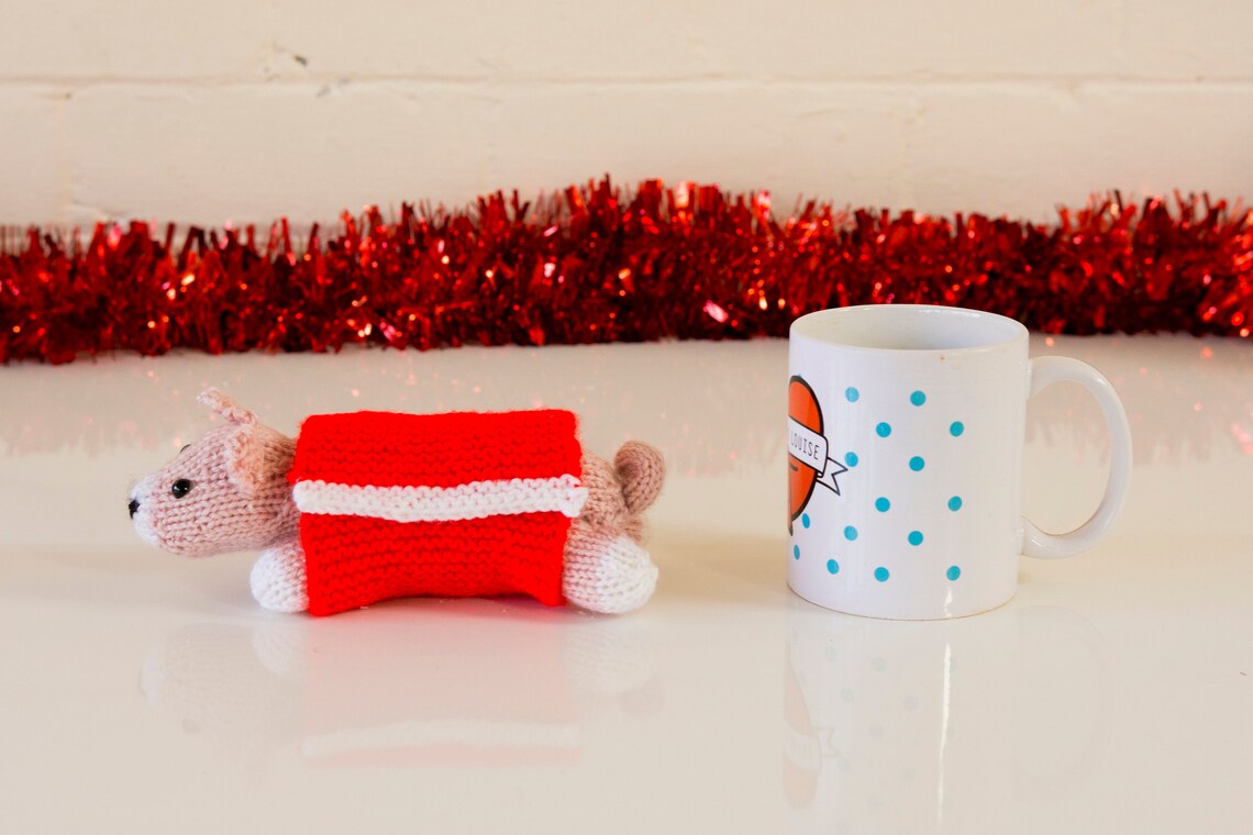 Pig in a Blanket Digital PDF Knitting Pattern Etsy UK