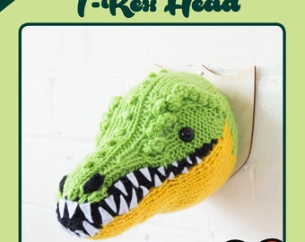 T-Rex *PDF* Knitting Pattern