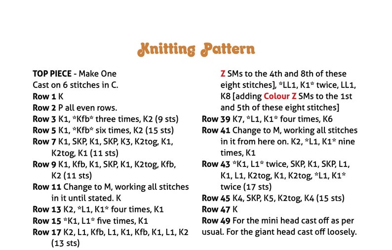 Shropshire Sheep Digital PDF Knitting Pattern image 6