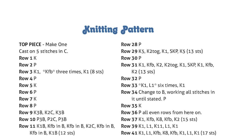Jess le border collie modèle de tricot numérique PDF image 3