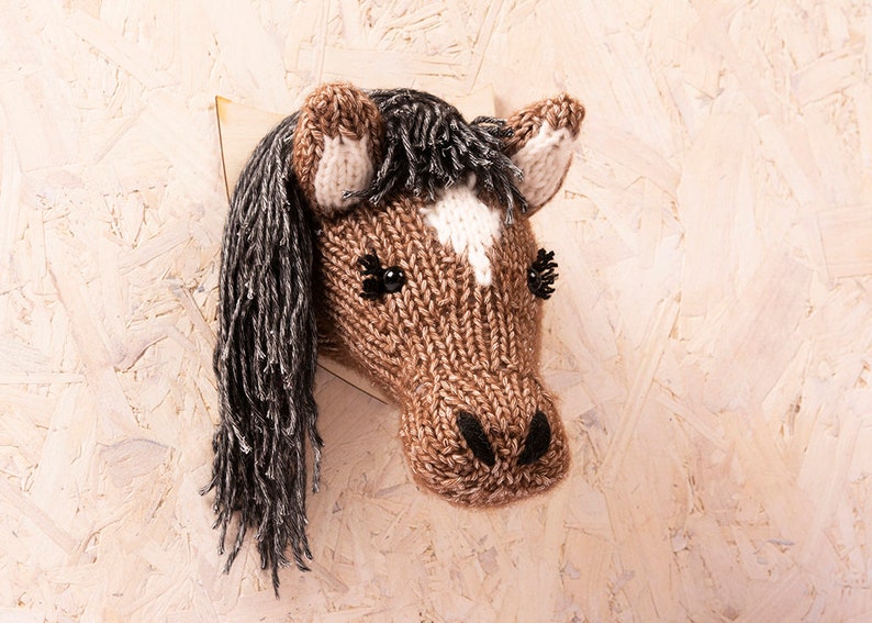 Horse Head Digital PDF Knitting Pattern image 6