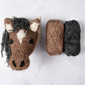 Horse Head Digital PDF Knitting Pattern image 7