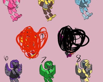 Cheap messy transformers themed adopts