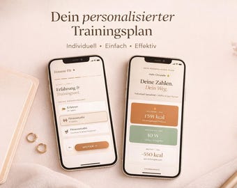 Women's 12-Week Training Plan – Personalized Weight Loss & Fitness Plan | Interactive, with Calorie Calculator and Progress Tracker