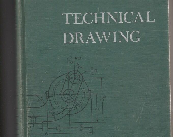 1960s Technical Drawing Textbook Lots of Diagrams and Illustrations Etsy