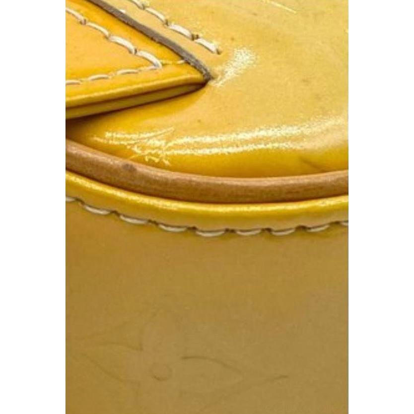 Louis Vuitton Fulton Vernis Yellow Patent Leather Bum Bag image 3