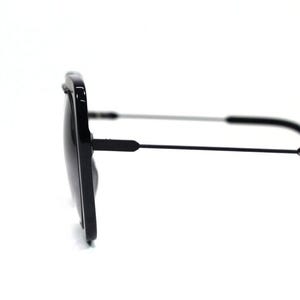Yohji Yamamoto YY7009 Black Grey Mirrored Sunglasses image 7