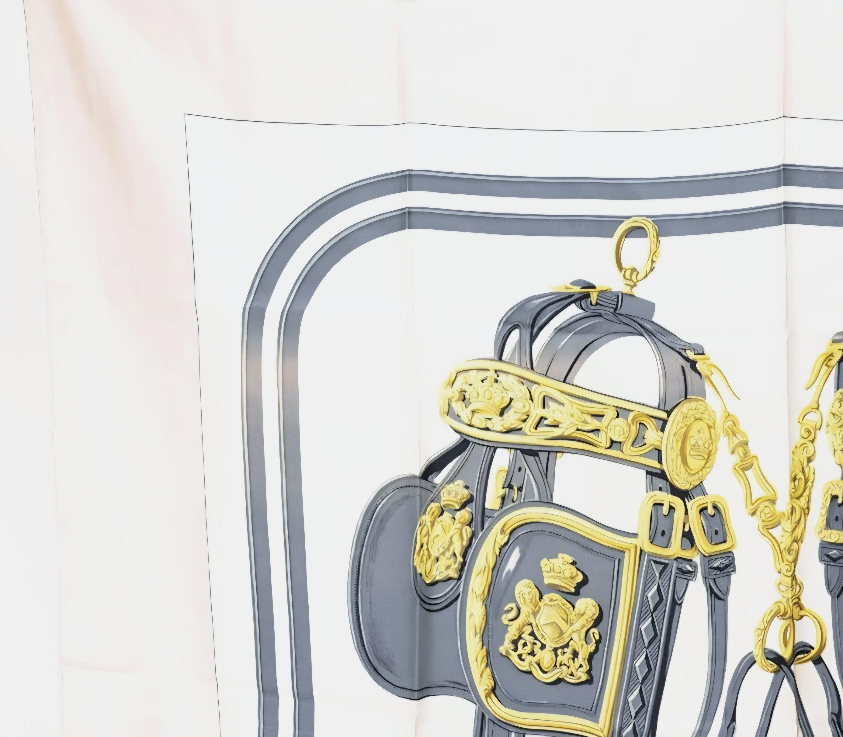 Hermès Carré 90 Brides de Gala Silk Scarf.. gb image 3