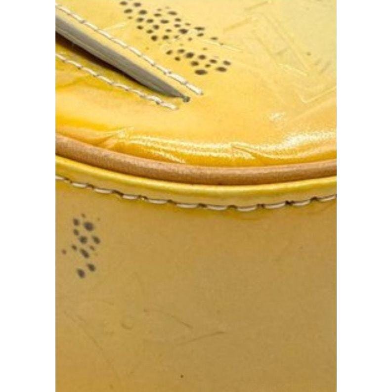 Louis Vuitton Fulton Vernis Yellow Patent Leather Bum Bag image 8