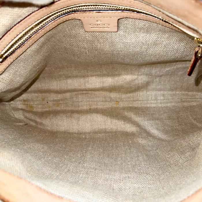 Gucci Horsebit Flora Beige Canvas handbag image 10