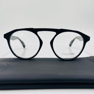 Yohji Yamamoto YY Sunglasses Black Clear lens image 1