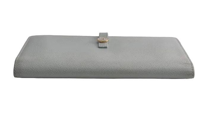 Chanel Azure Blue Leather Wallet image 8