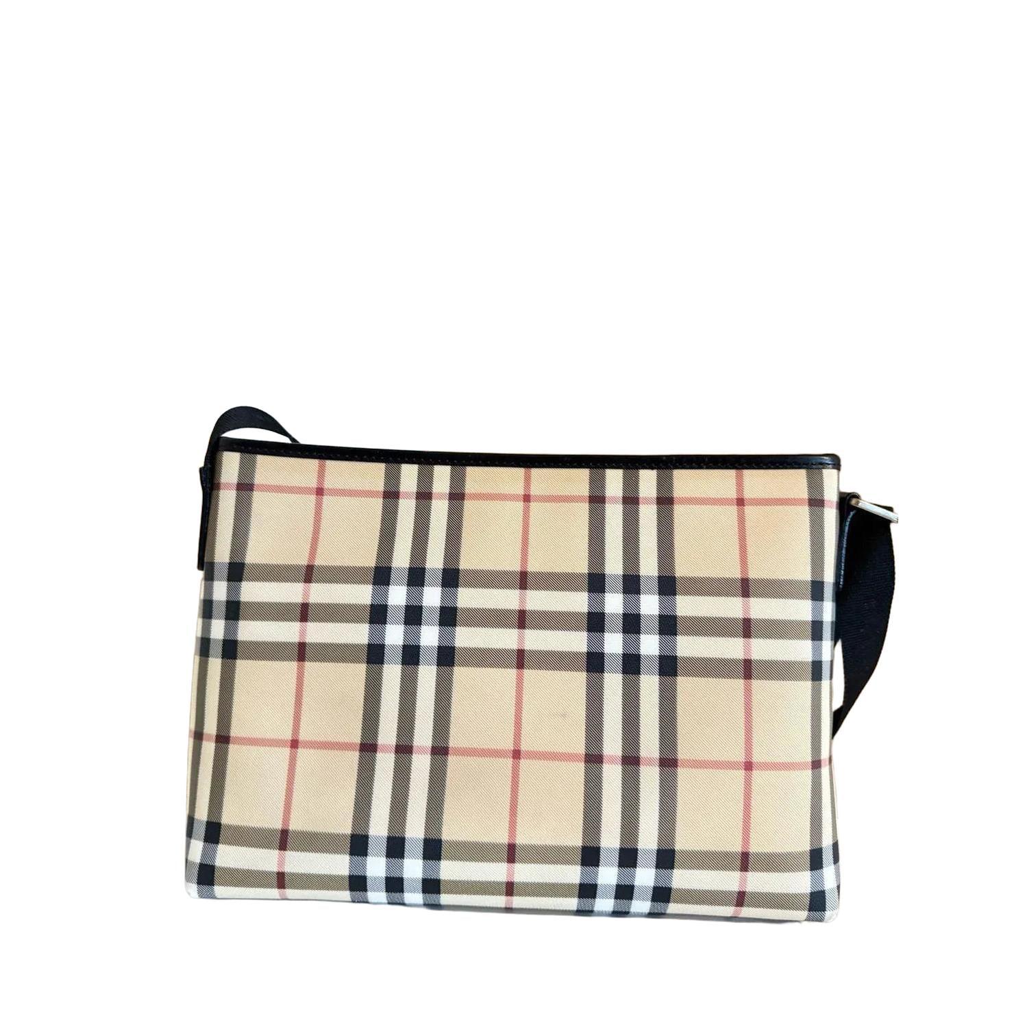 Burberry Classic Nova Check Messenger Bag image 9