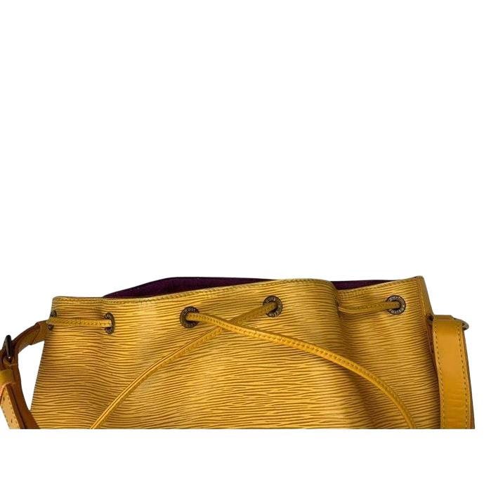 Louis Vuitton Petit Noé Yellow Bucket Bag image 8