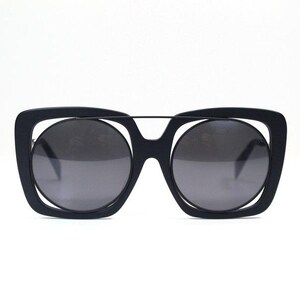Yohji Yamamoto YY7009 Black Grey Mirrored Sunglasses image 10