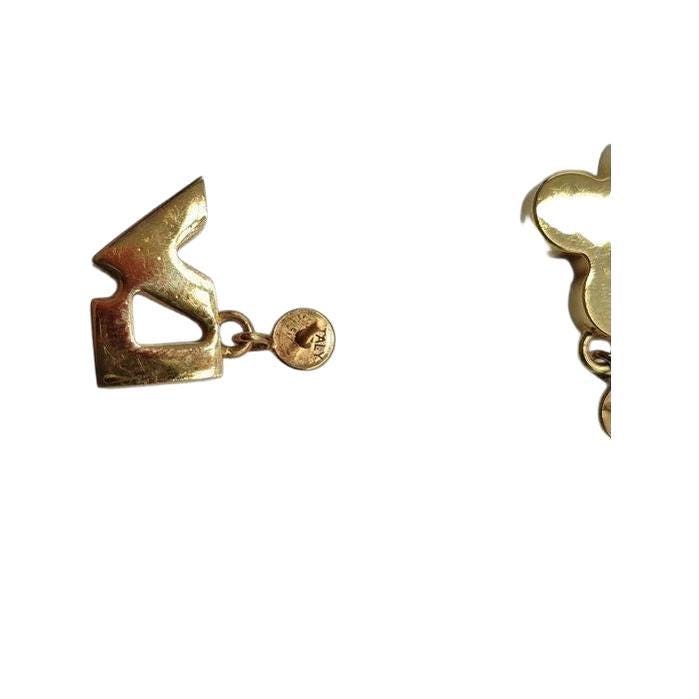 Louis Vuitton Gold plated Flower Earrings image 5