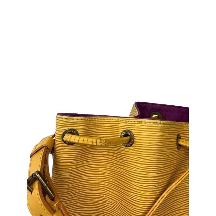Louis Vuitton Petit Noé Yellow Bucket Bag image 6