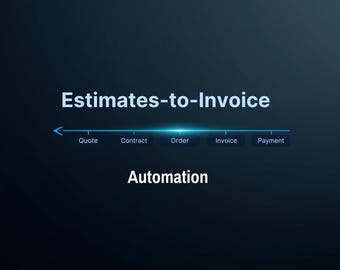 Invoice Automation Software Python Source Code, Estimate to Invoice Generator with Payment Links and Reminders for Contractors