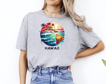 Hawaii Shirt, Hawaii Map T-Shirt, Hawaii Pride Tee, Hawaii State Shirt, Hawaii Cities Shirt, Hawaii Vacation Shirt, Country State Pride Tee