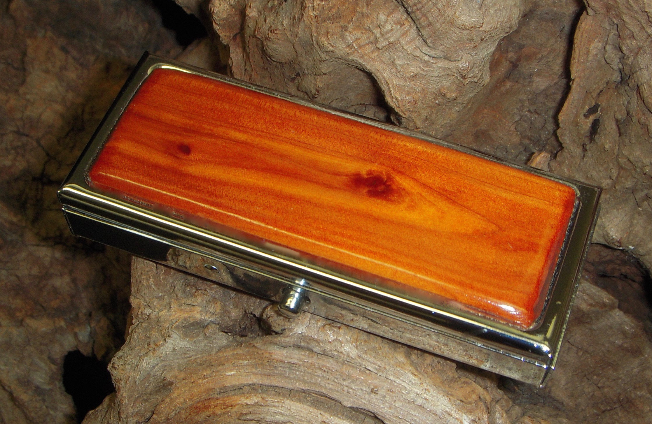 Handmade Red Cedar Pill Box, Weekly Pill Case