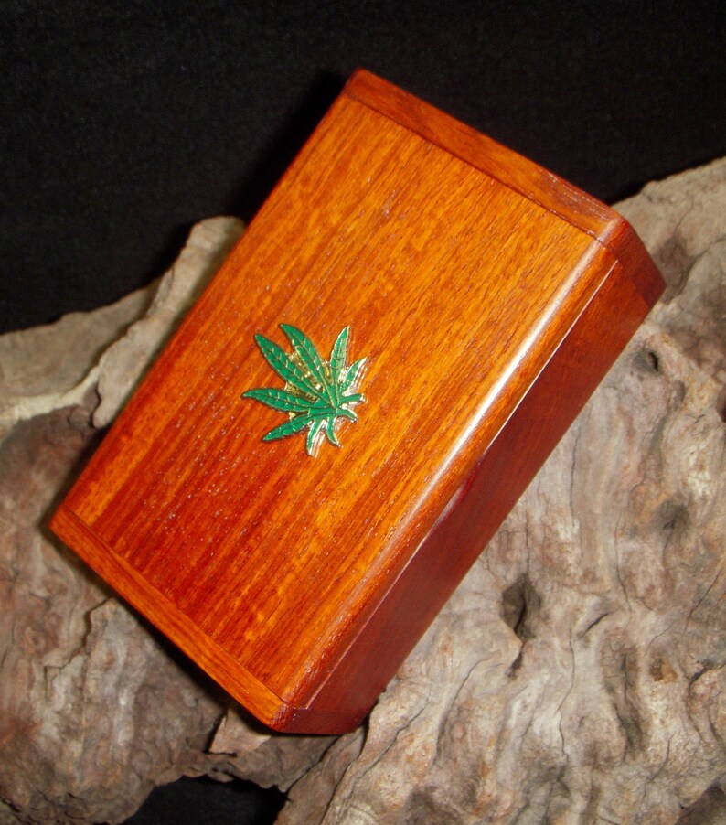 Wooden Weed Cigarette Box Tobacco Case Weed Case Cigarette Etsy