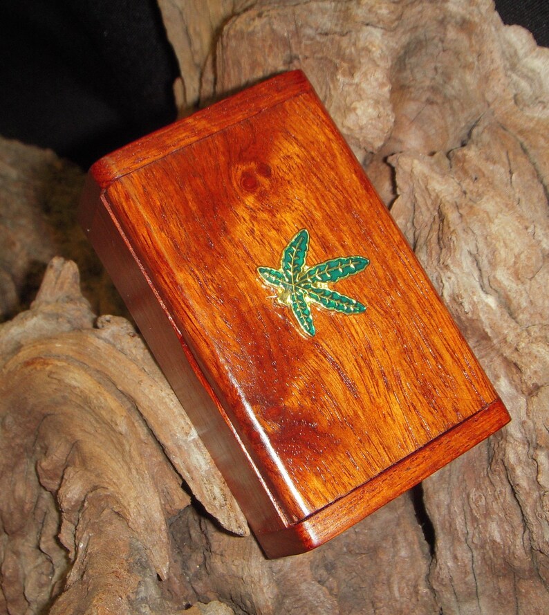 Wooden Weed Cigarette Box Tobacco Case Weed Case Cigarette Etsy UK