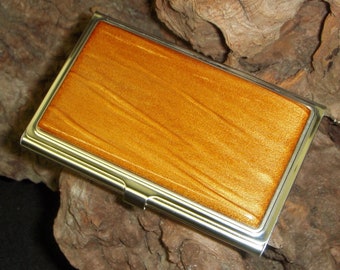 KAURI WOOD Card Case  50,000 Years Old - Gift for Dad - Gift for the Groom - Birthday gift -Wood Card Case, Corporate Gift, Card Cases