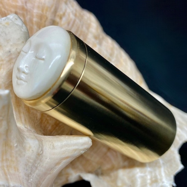 Moon Face,Pill Box, Keepsake