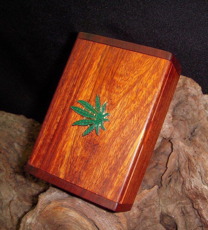 Wooden Weed Cigarette Box Tobacco Case Weed Case Cigarette Etsy