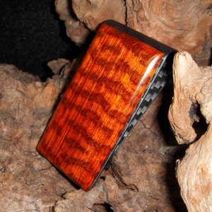 SNAKE WOOD Clip de dinero de alta moda para hombres - Clips de dinero - Regalo para el novio - Regalo para ella - Unisex - Clip de dinero de madera, Clip de dinero para hombre