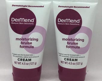2 Dermend Moisturizing Bruise Formula Cream 4.5x2=9 Oz Tubes