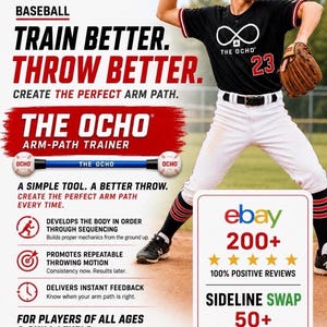 The Ocho” Baseball Throwing Device (Rev throw , Revolution Thrower)