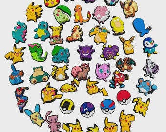 20/27/47個入り ポトデミールシリーズ スライドサンダル用シューズチャーム、PVC製シューズデコレーションアクセサリー クリスマス 誕生日プレゼント パーティーシューズチャーム