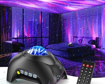 お部屋を変身させよう：オーロラギャラクシープロジェクター＆ナイトライトスピーカー
