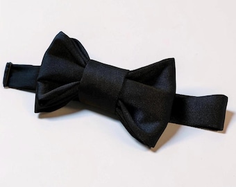 Handmade Bow Tie - For Men and Boys - Wedding Groom & Ring Bearer Accessory