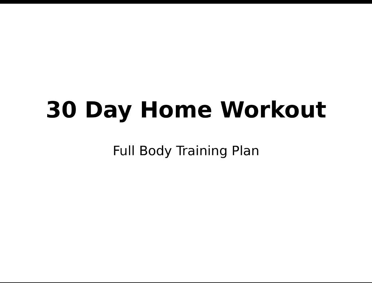 Full Body Dumbbell Workout Plan (digital Download) - Etsy