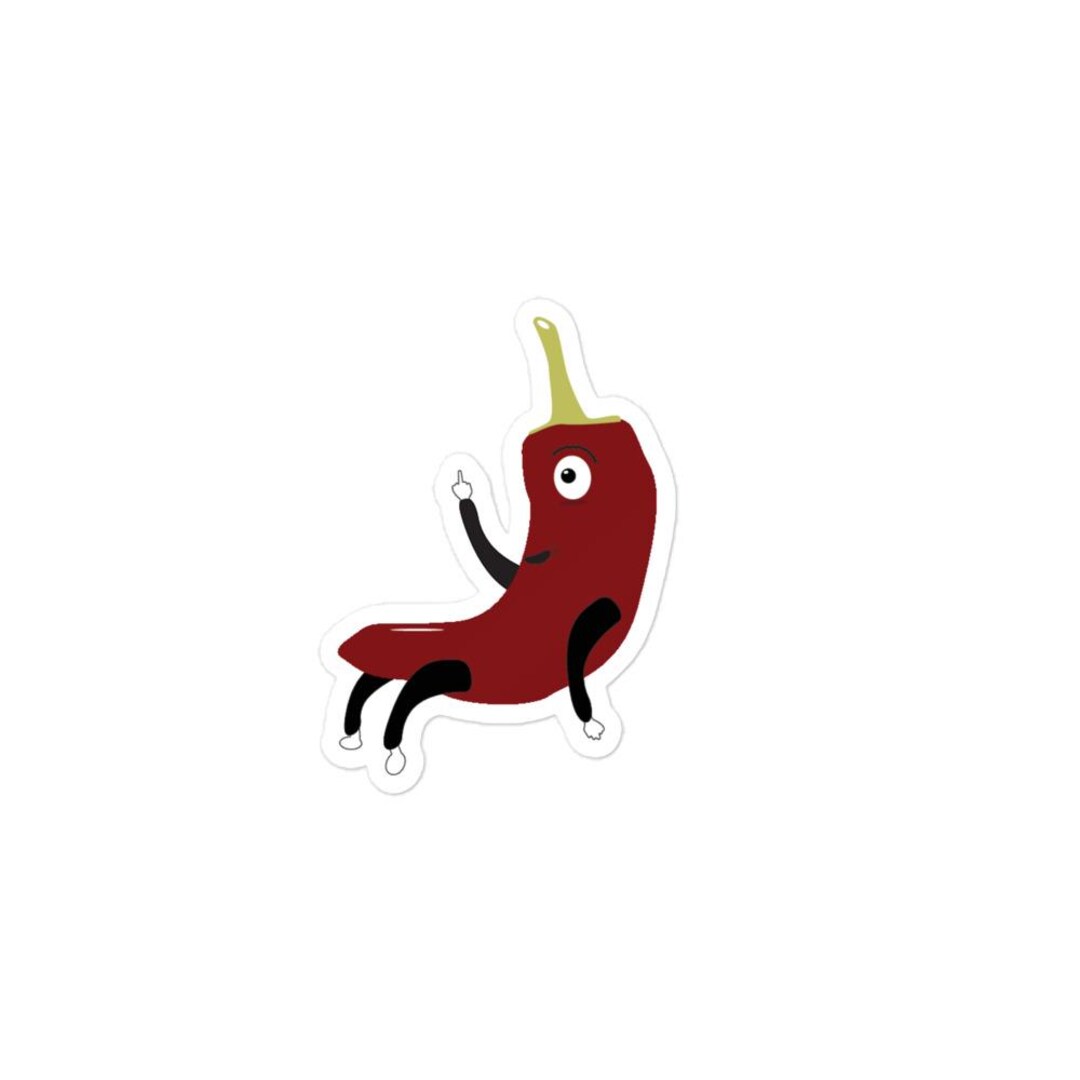 Chili Sticker - Etsy